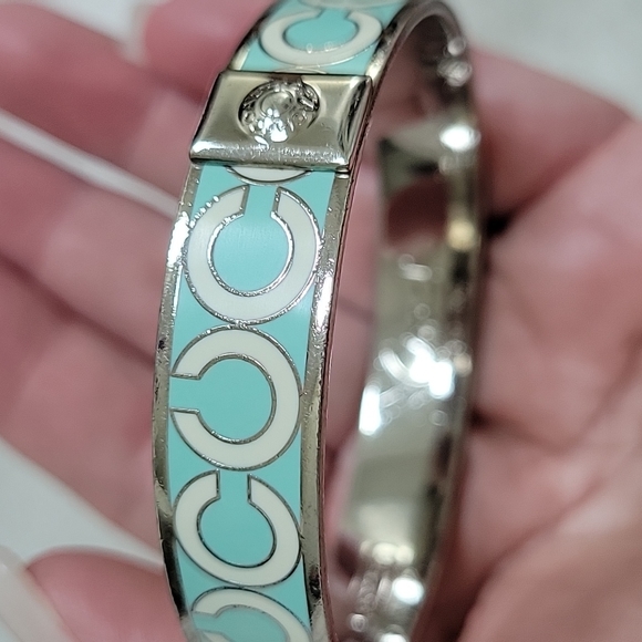 Coach Singnature Bangle Bracelet - Picture 4 of 5